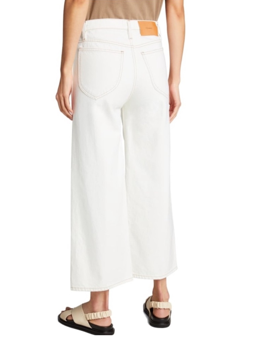 Frame Le Italien Wide Crop Jeans - Picture 3 of 8